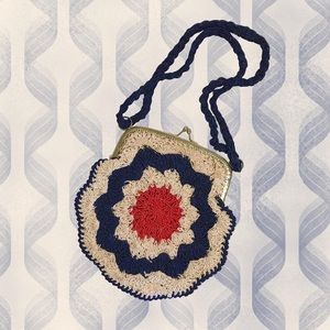 Vintage Woven Purse